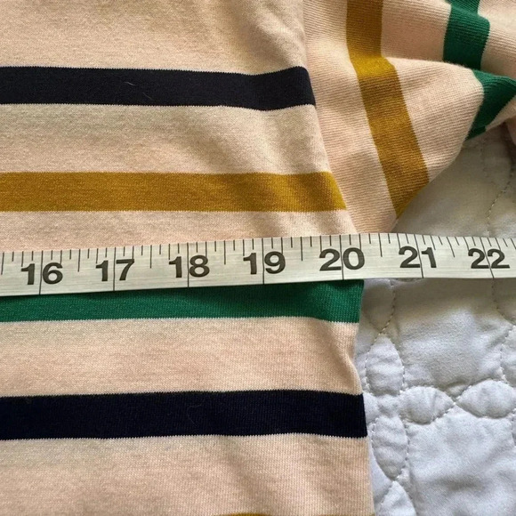 J. Crew Women's Striped Boat Neck Oversized Long Sleeve Tunic Top Size Small - Picture 8 of 14